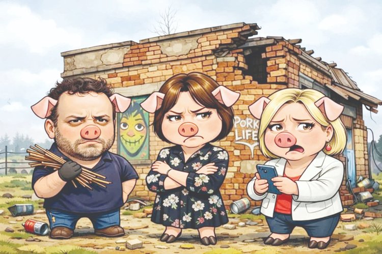 არასამთავრობოების კიდევ ერთი შავი დღე, ანუ „სამი გოჭის“ ხუხულა