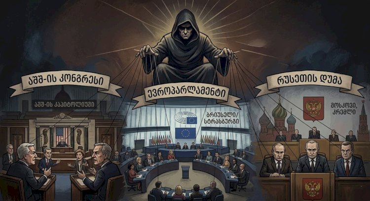 მირიან ყარაულაშვილი:: აშშ-ის კონგრესიც დიფ სთეითისგან იმართება, ევროპარლამენტიც და რუსეთის დუმაც
